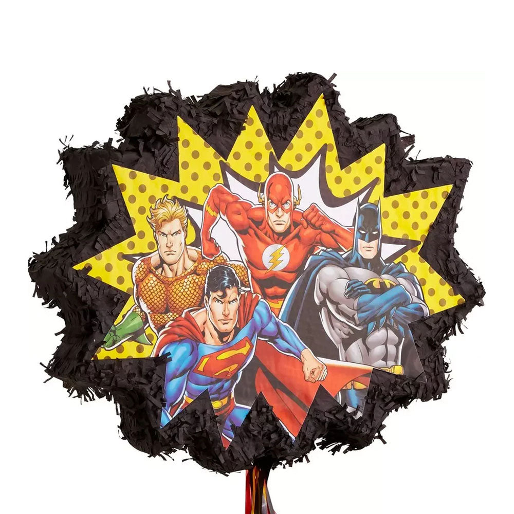 Justice League Heroes Unite Pull String Pinata