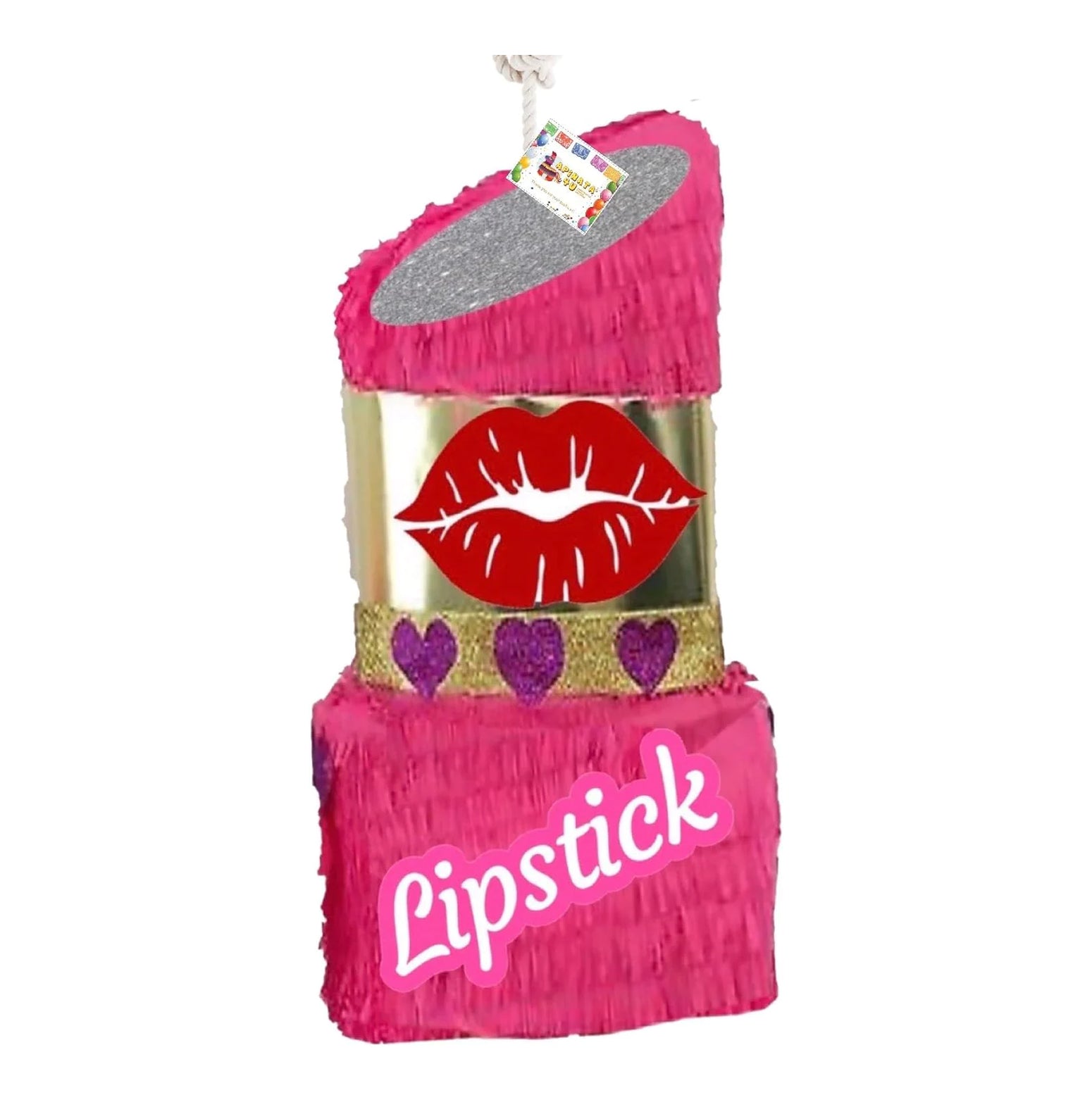 Lipstick Pinata Make Up Themed Birthday Party