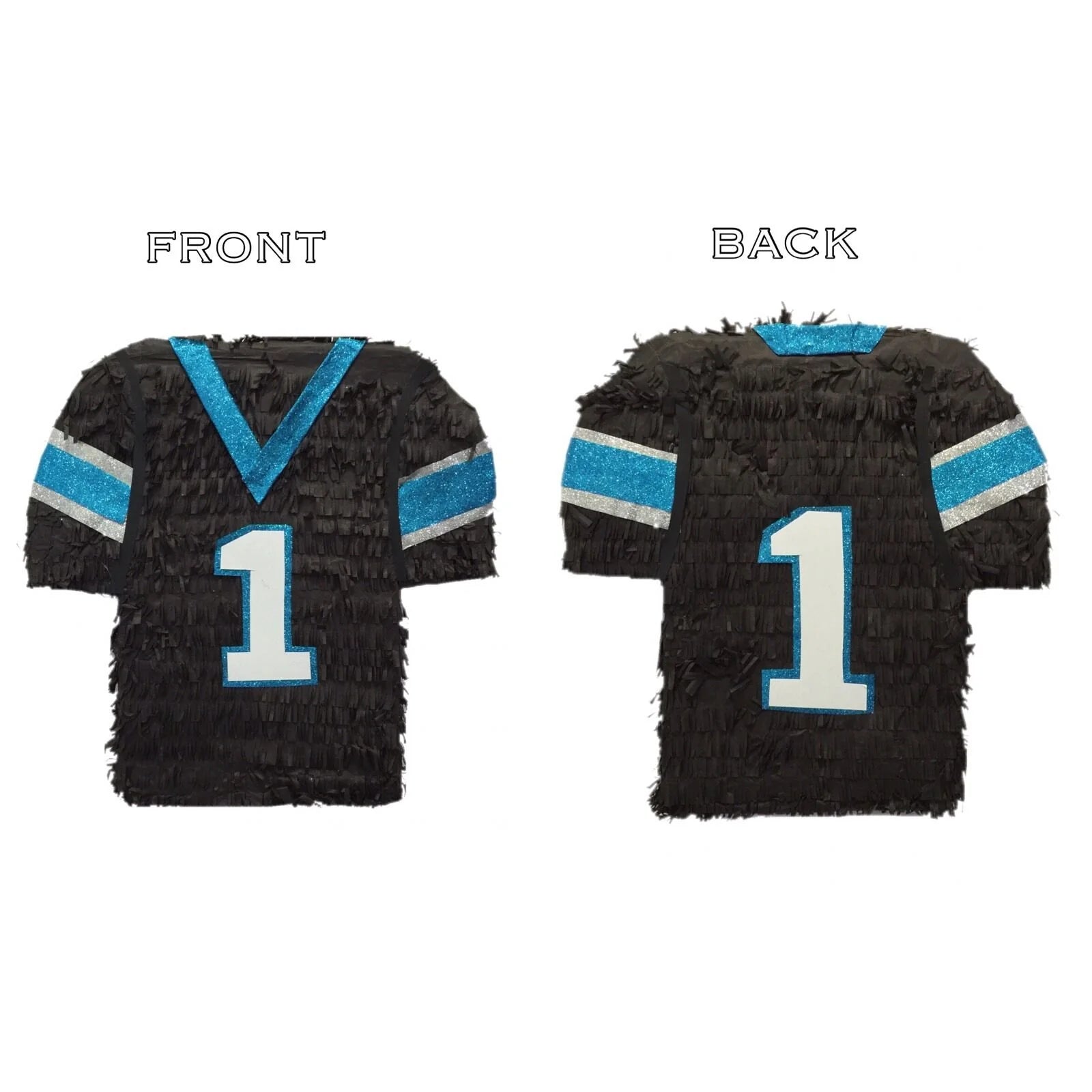 Black & Blue Football Jersey Pinata