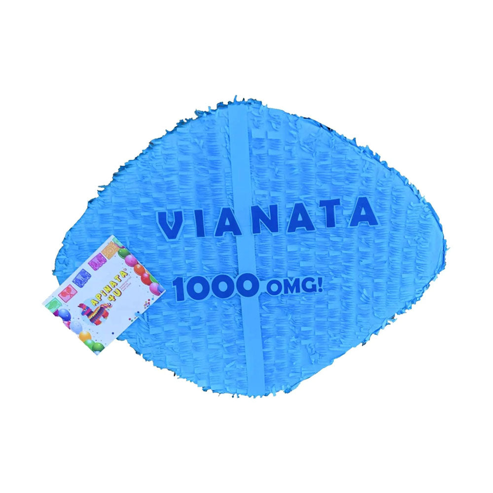 Adult Pinata Vianata 1000 OMG Funny Adult Gag Gift Blue Pinata