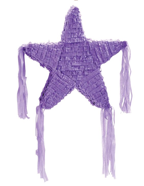 Purple Star Pinata