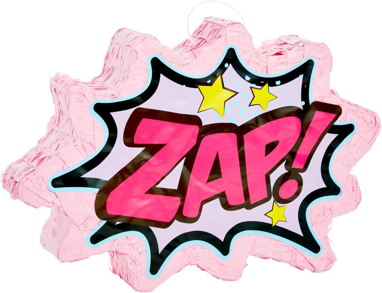 Pink Comic Book Zap Pinata for Girls