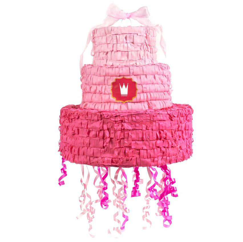 Pink Birthday Cake Pinata