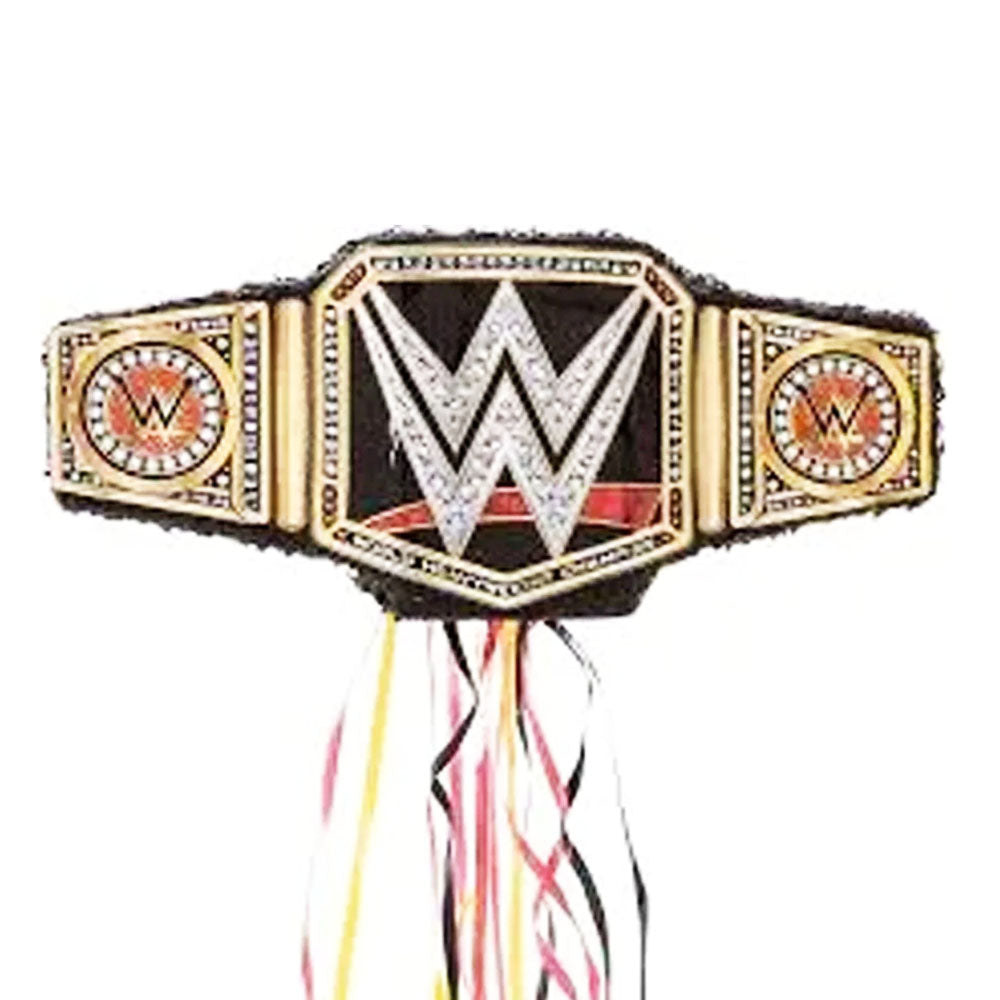 WWE Wrestling Championship Belt Pull String Pinata
