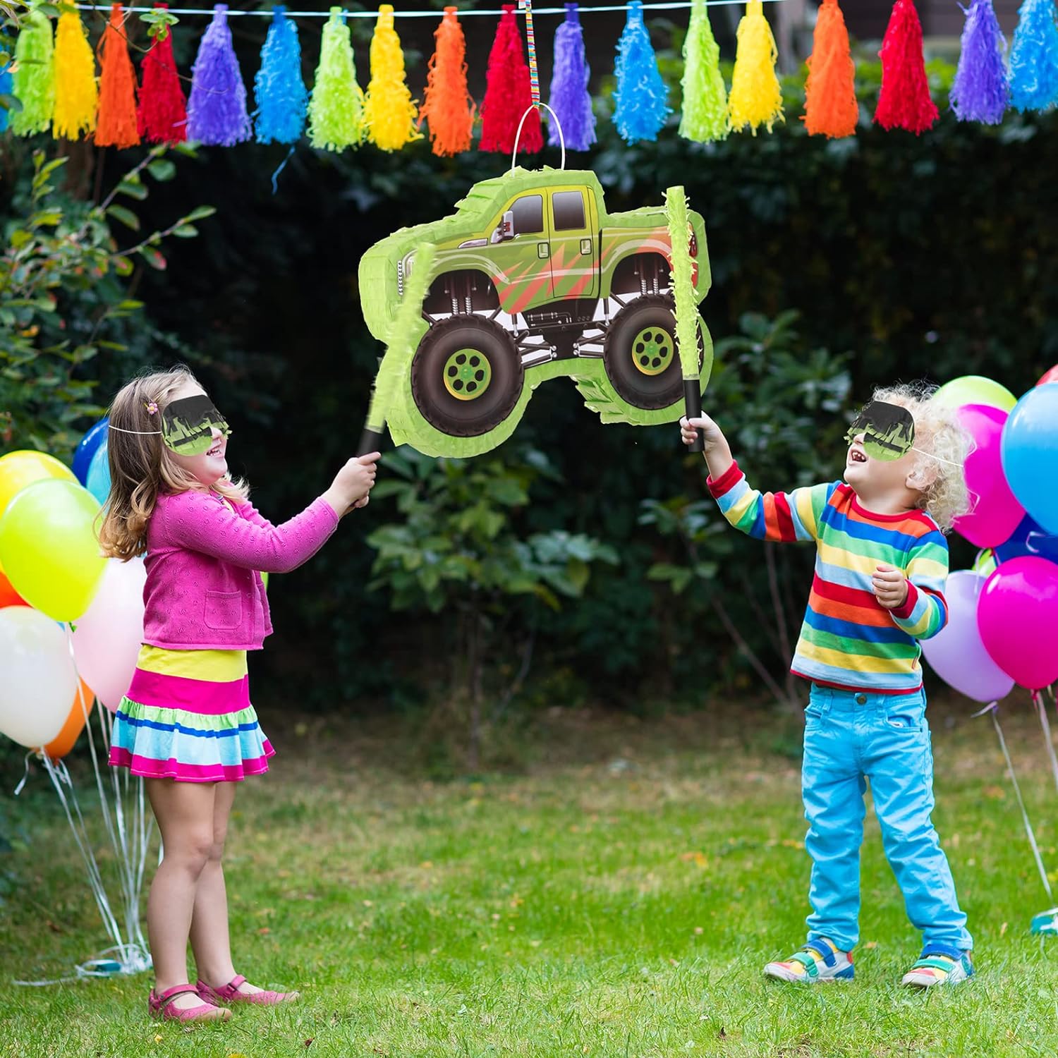 Green Truck Pinata