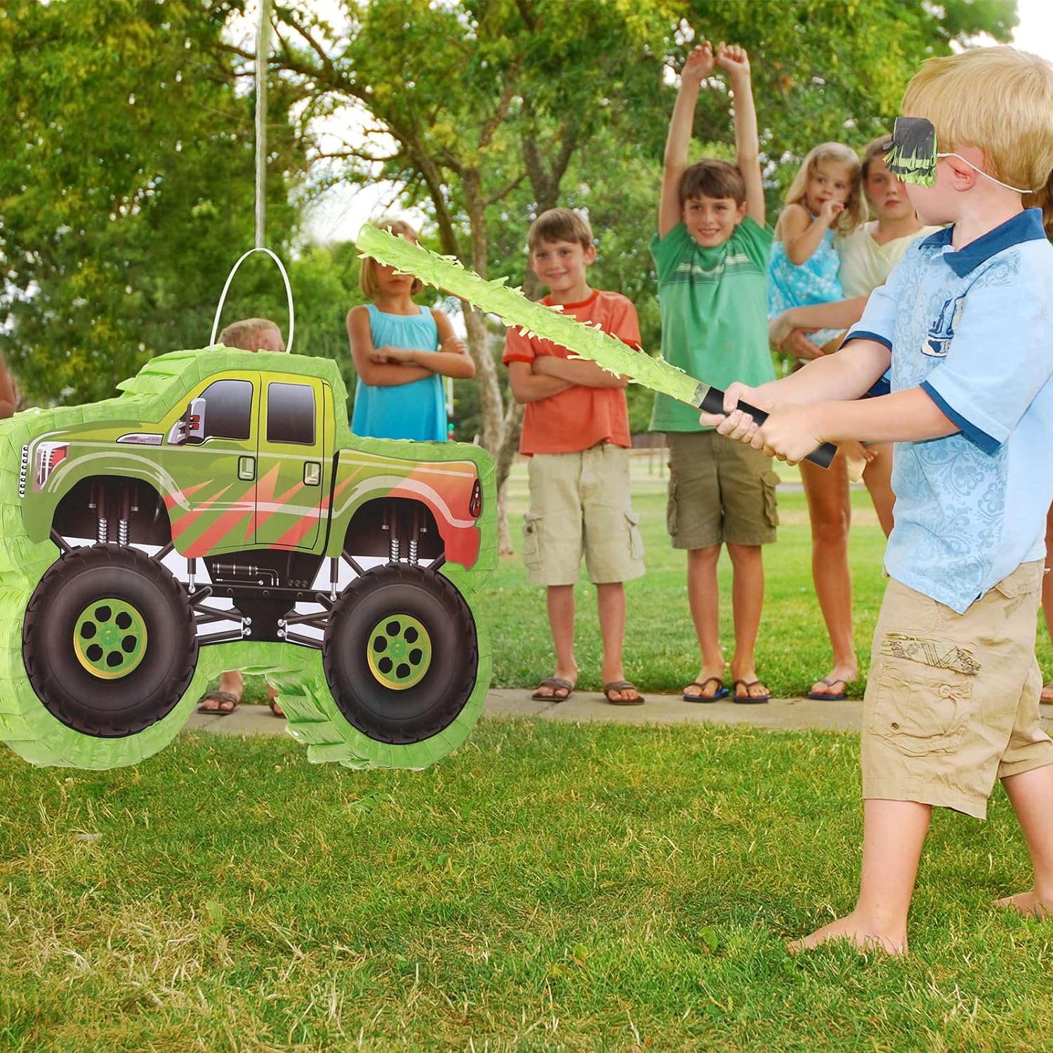 Green Truck Pinata