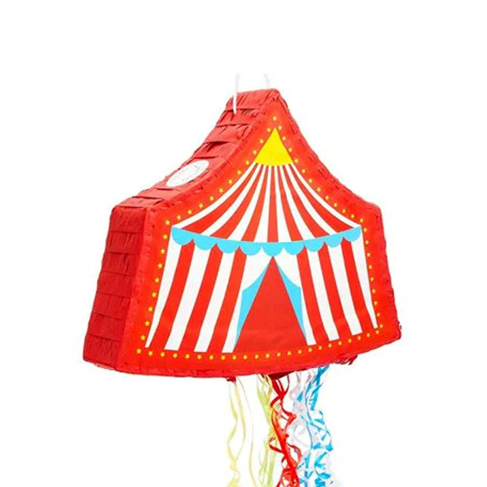 Circus Tent Pull String Pinata
