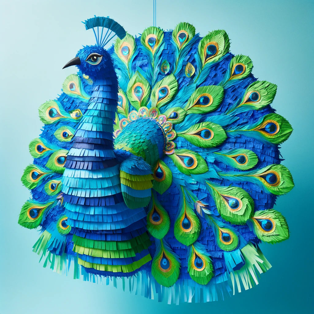 Deluxe Peacock Pinata