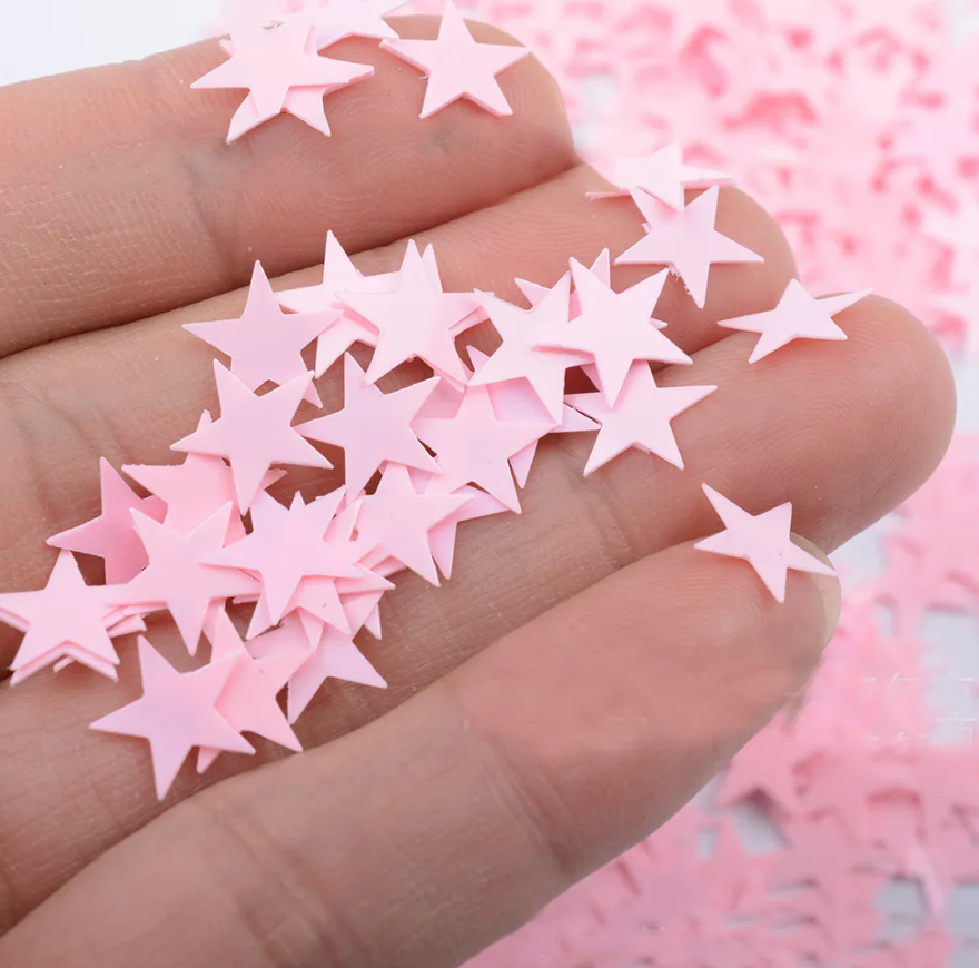 Soft Pink Star Confetti, 0.5oz., 1 Ct.