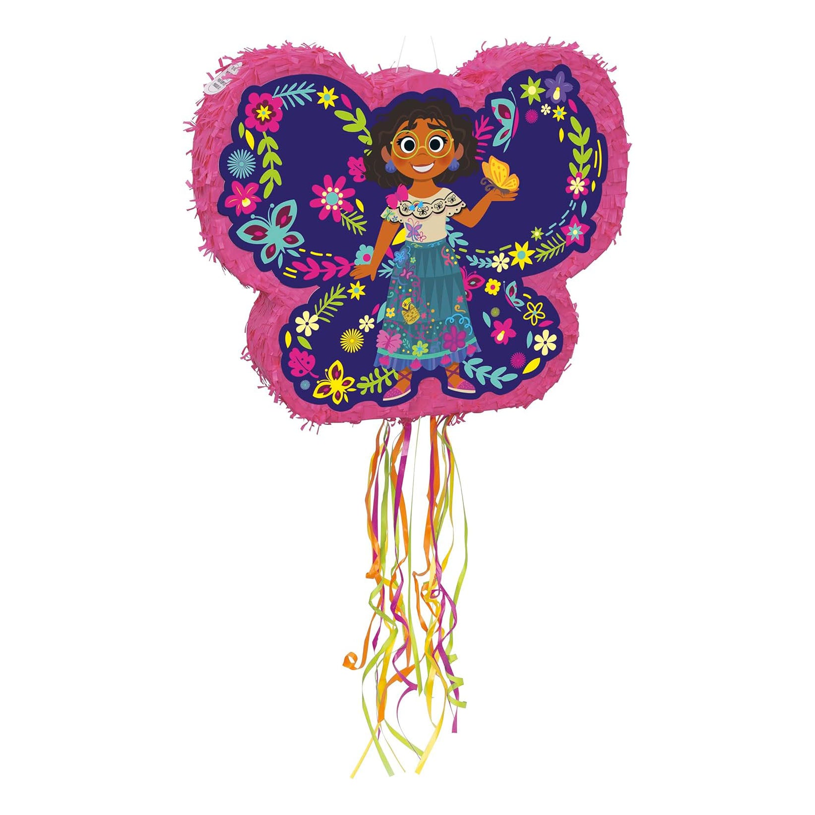 Encanto Butterfly Drum Pull Pinata