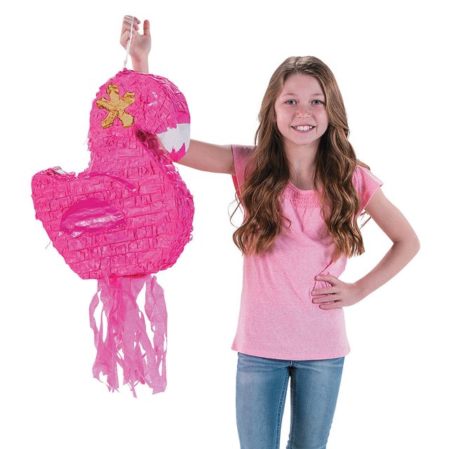 Flamingo Pull String Piñata