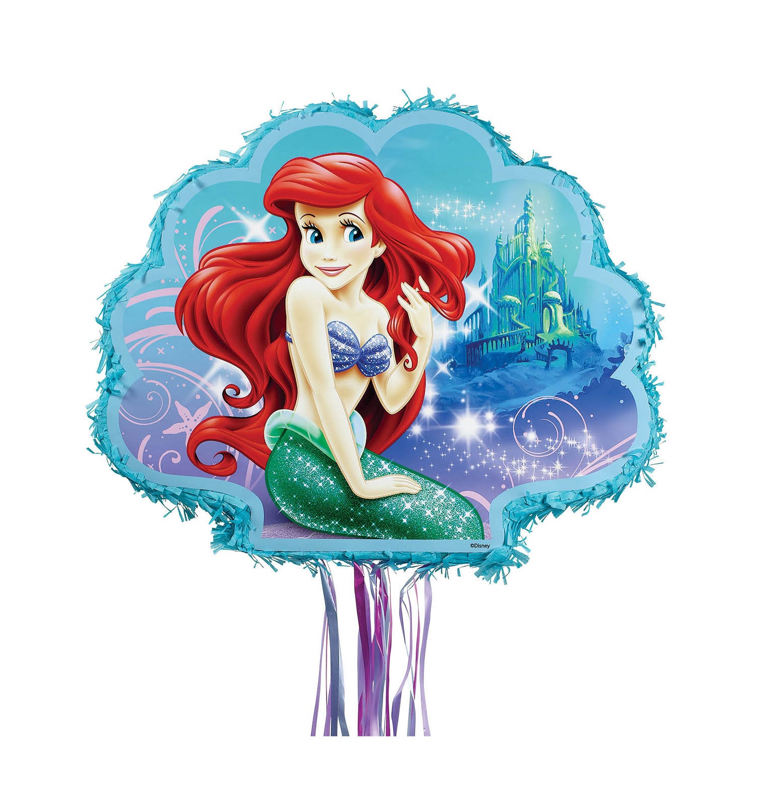 Ariel - Dream Big Pinata Pull String