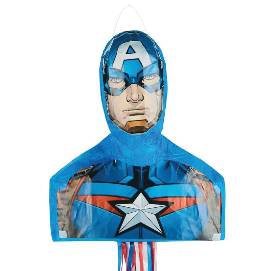 Captain America Pull String Pinata