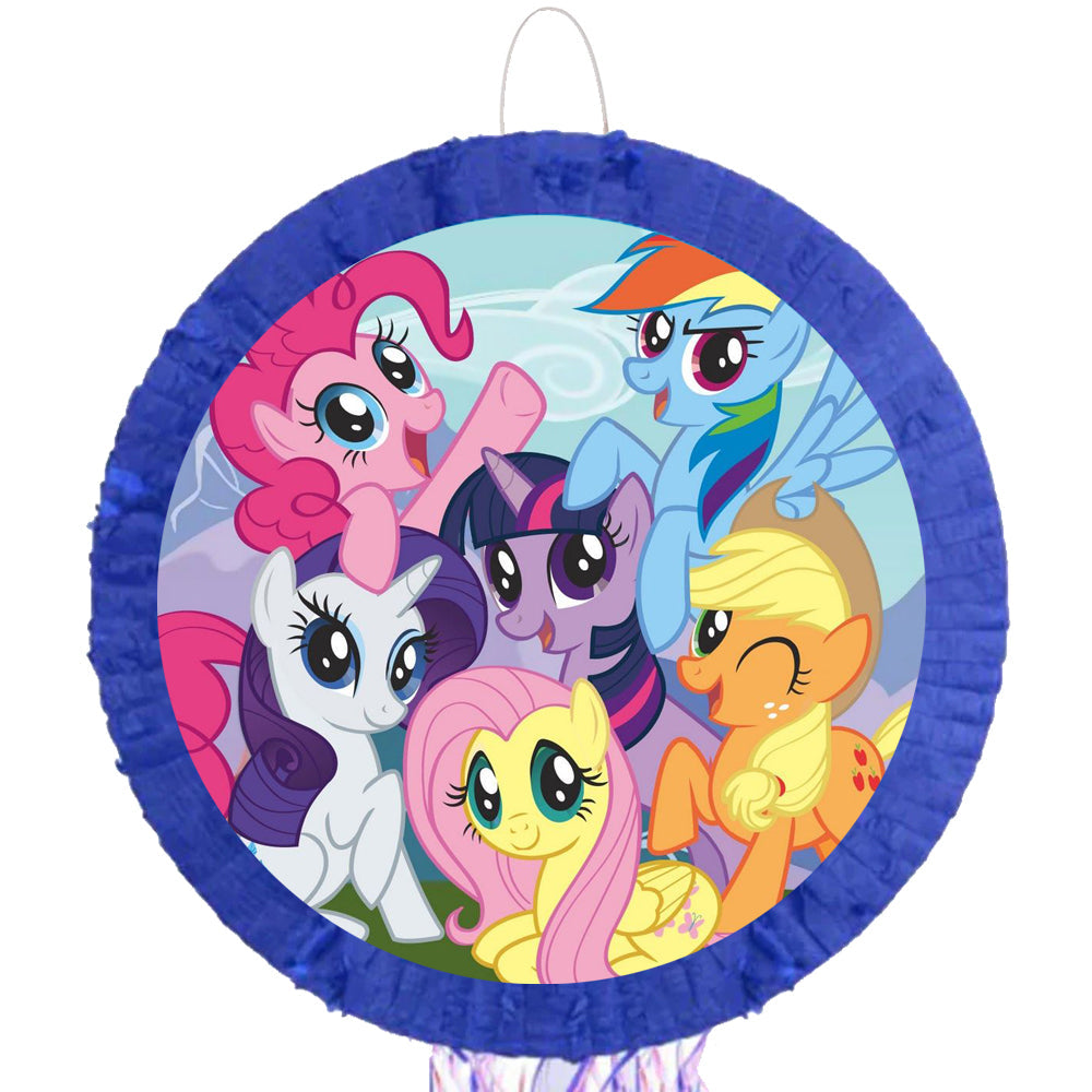 My Little Pony Pinata Set with Blindfold and Bat