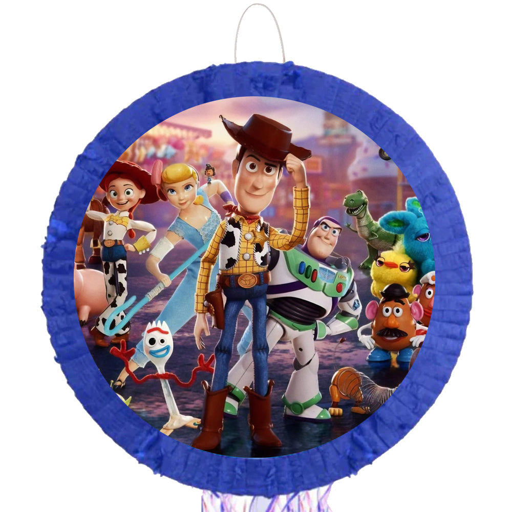 Toy Story Pinata Set with Blindfold and Bat