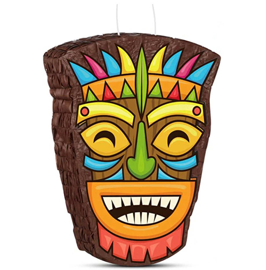 Tropical Hawaii Tiki Pinata