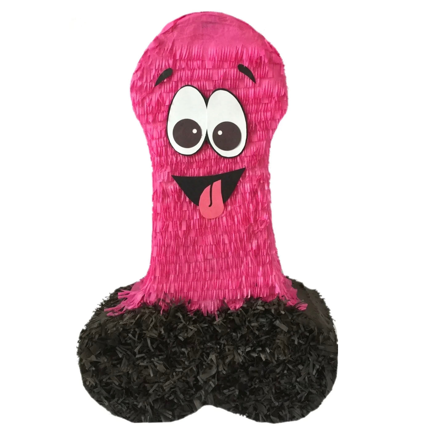 Pecker Pinata 24" Tall Pink and Black Friendly Color