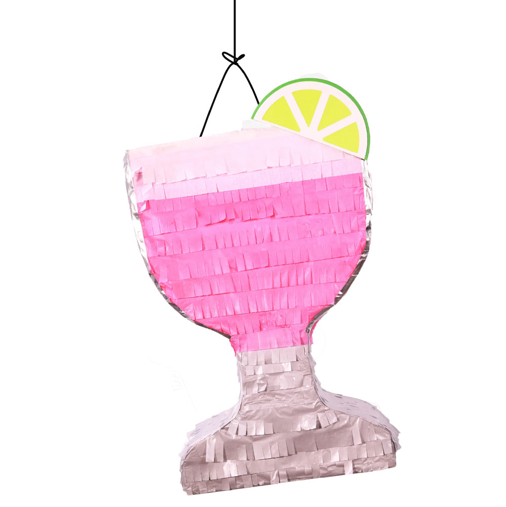 Pink Cocktail Party Decor Piñata