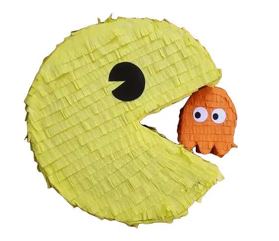 PACMAN PULL STRINGS PINATA