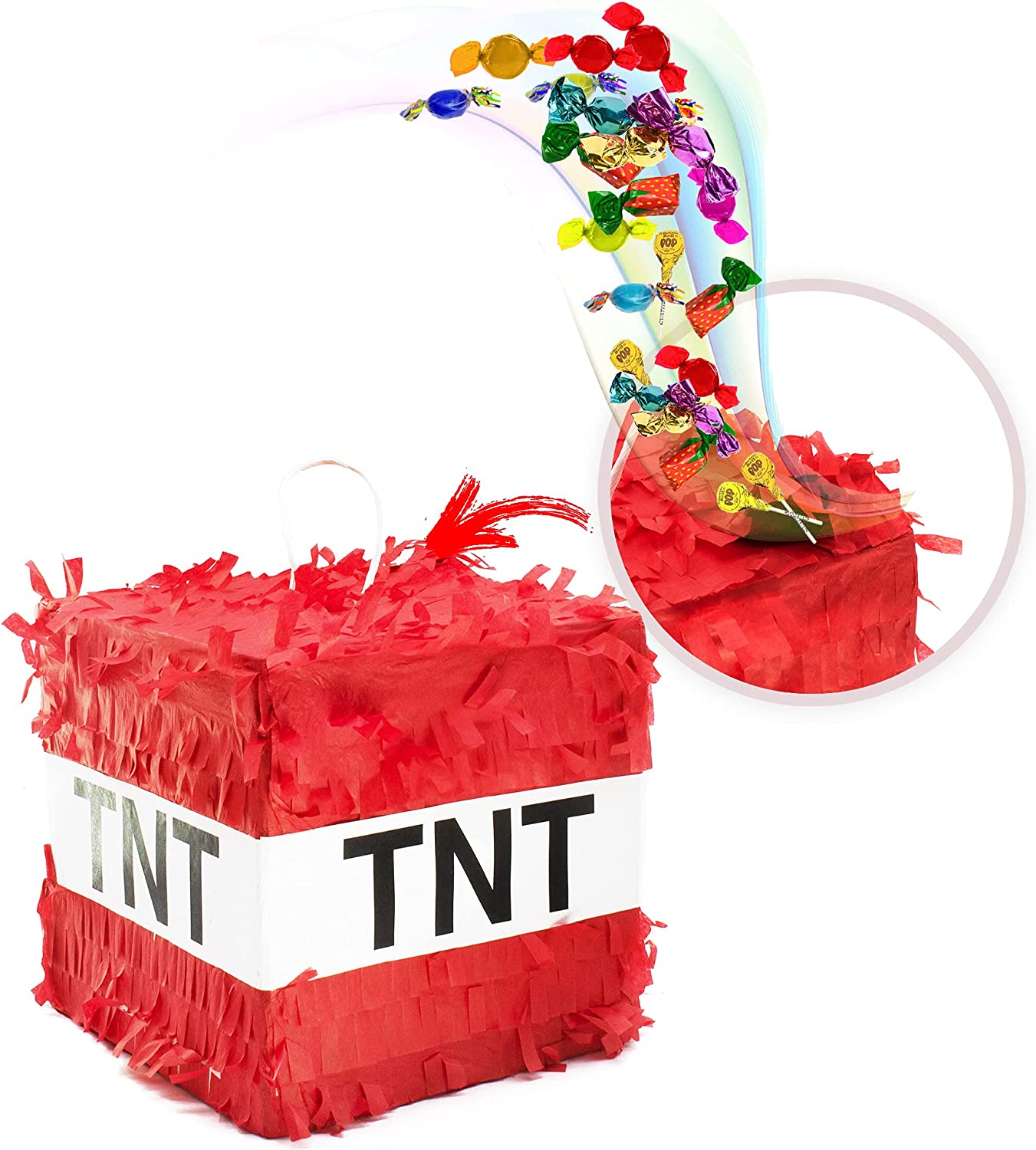 TNT Block Pinata 13"x13"x13"