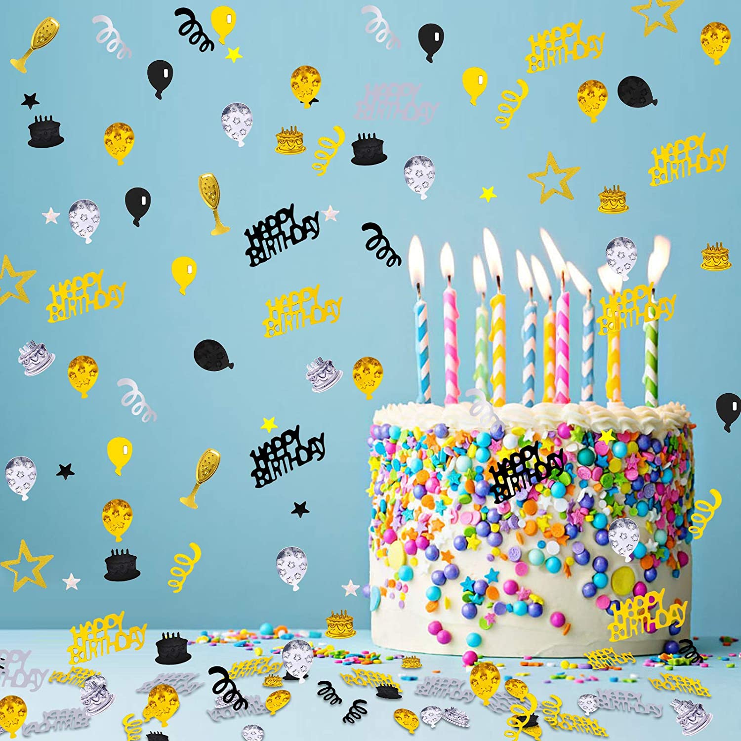 Happy Birthday Party Glitter Confetti