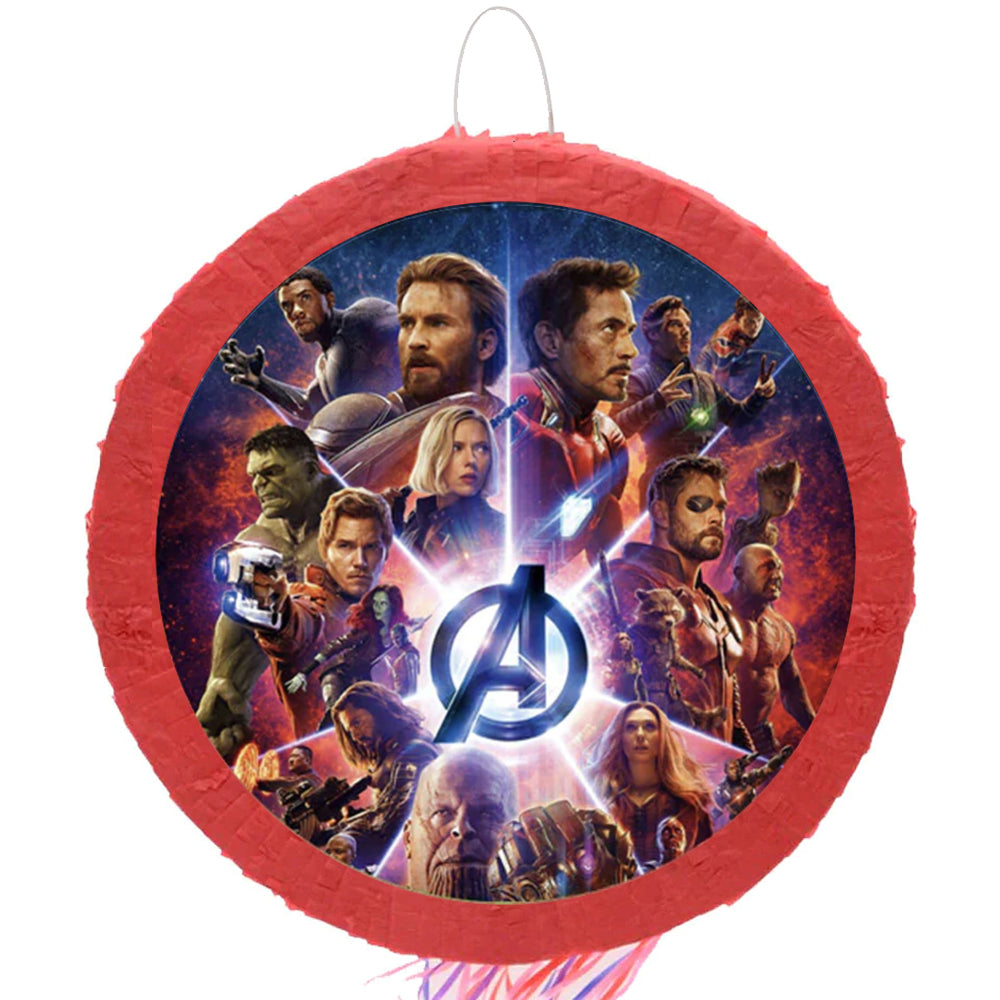 Avengers Pinata Set with Blindfold and Bat