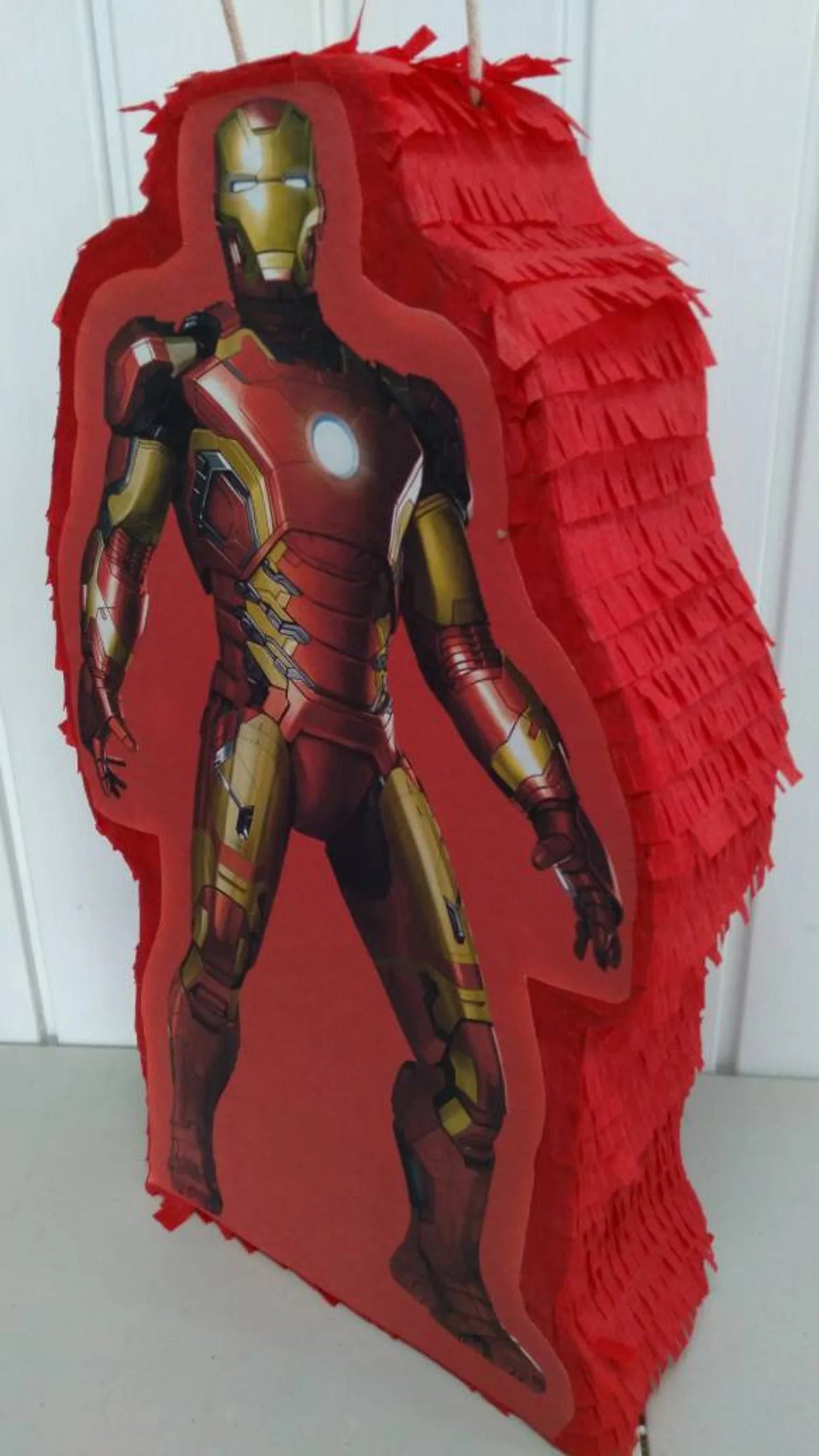 Pull String Iron Man Pinata 22"H